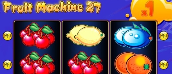 Výherní automat Fruit machine 27 u Kajot casina online