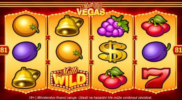 Zahrajte si výherní automat Multi Vegas 81 u Tisportu i s bonusem