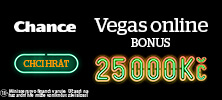 Zaregistrujte se v online casinu Tipsport Vegas a získejte bonus 25 000 Kč
