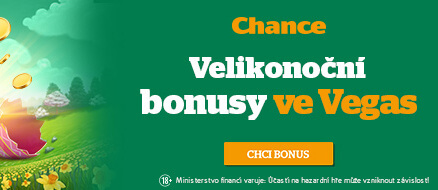 Velikonoční bonusy u Chance Vegas