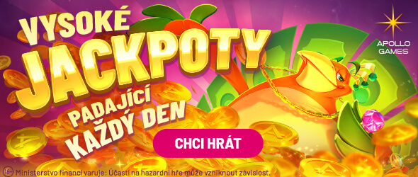 Registrujte se a hrajte na Apollo hrách o casino jackpoty až 500 000 Kč