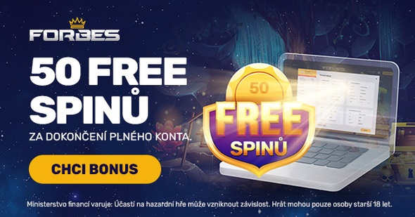 Forbes casino bonus za registraci bez vkladu: 50 free spinů