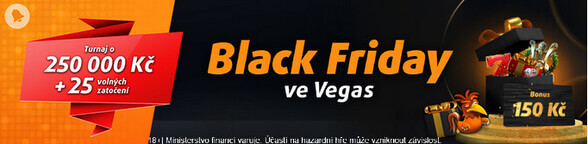 Black Friday v online casinu Vegas u Tipsportu