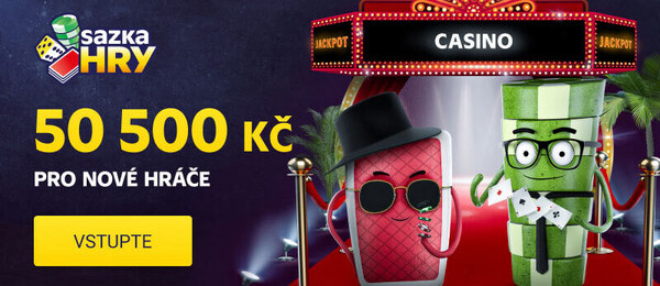 Získejte Sazka casino bonus za novou registraci