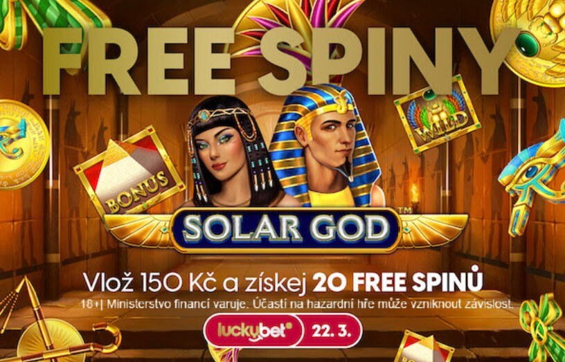 Získejte free spiny do hry Solar God