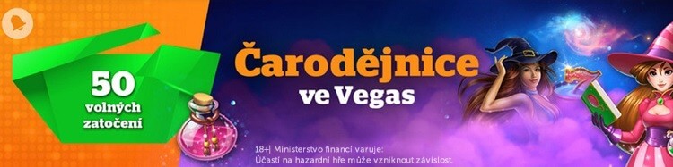 Čarodějnický víkend ve Vegas přinese 50 free spinů a turnaj