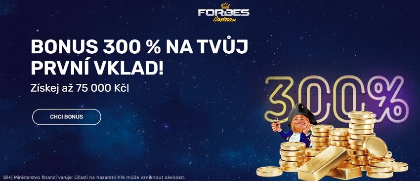 Forbes vkladový bonus 300 %