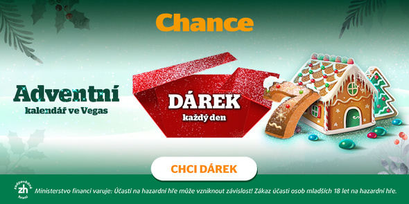 Adventní casino kalendář u Chance Vegas