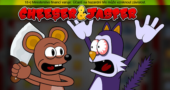 Cheeser and Jasper: nový automat od Kajot Games