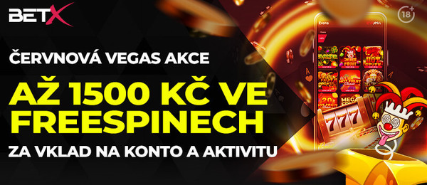 Získejte 10 korunové free spiny v casinu BetX