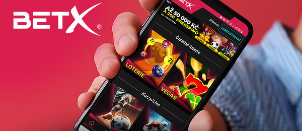 Online casino BetX na telefonu