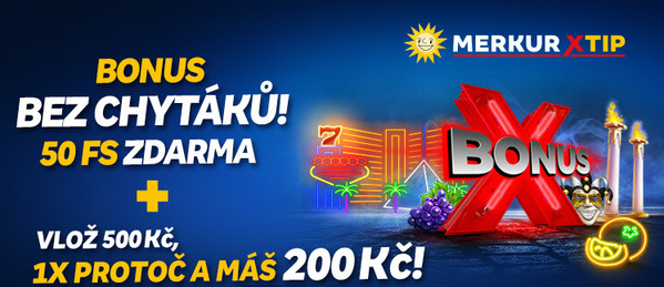 Registrační casino bonus Merkur 